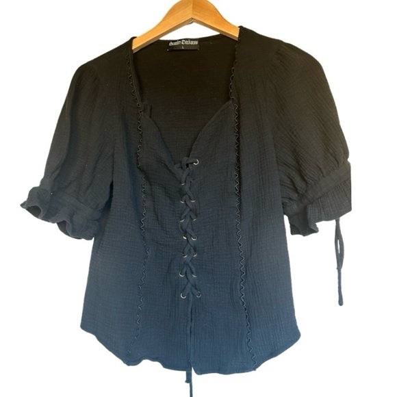 Scarlet Darkness Whitchy Adjustable Lacing At Front size L - Picture 3 of 10